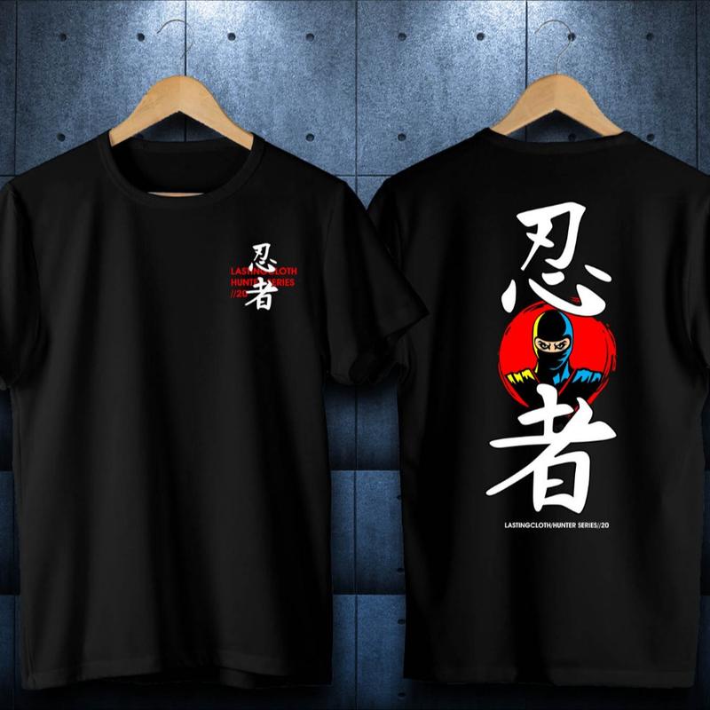 FC - KAOS OVERSIZE NINJA SAMURAI // Kaos samurai jepang masa kini T- SHIRT