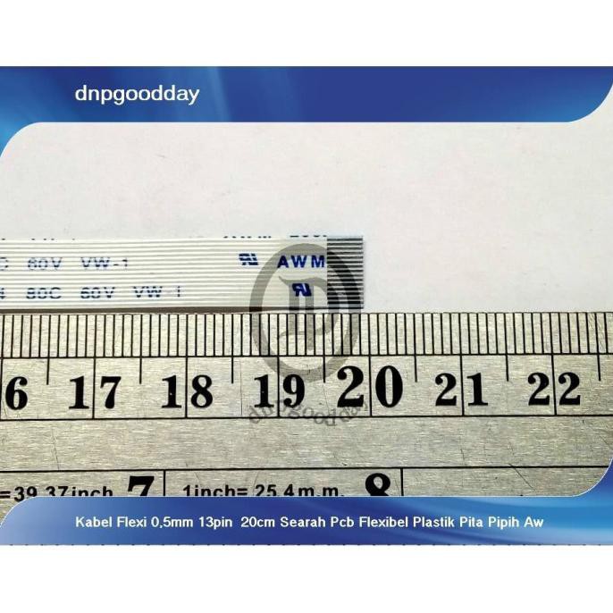 

Kabel Flexi 0,5Mm 13Pin 20Cm Searah Pcb Flexibel Plastik Pita Pipih A Dnpgood11 Ayo Beli