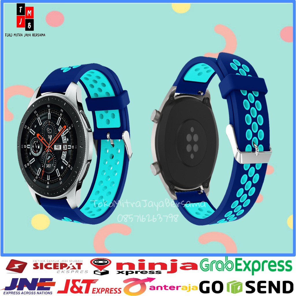 SPORT STRAP SILICONE HUAWEI HONOR MAGIC WATCH 22 MM TALI JAM TANGAN SILIKON