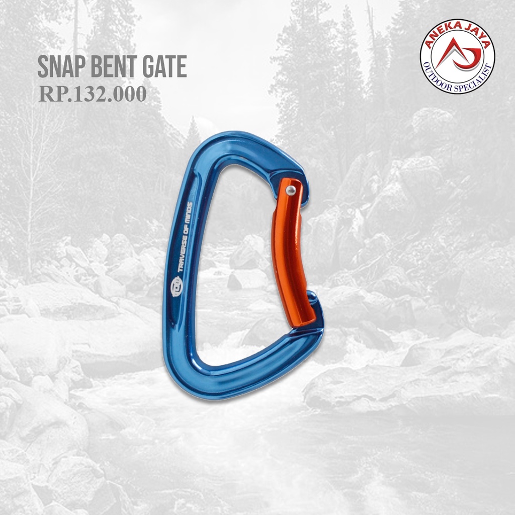 KARABINER SNAP BENT GATE