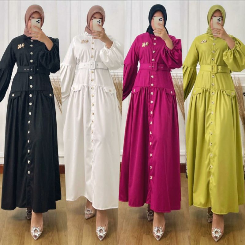 ☆☆NEW READY JINAN DRESS MK TRENDY(MISS KAMI HIJAB ORI)☆☆☆