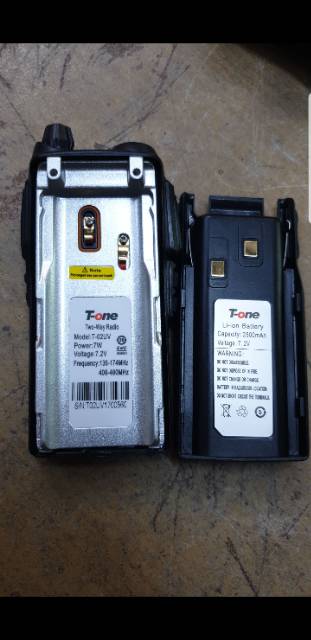 HT T-ONE T 02UV HT 7WATT DUALBAND