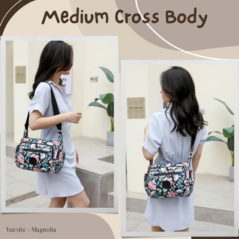 TAS SELEMPANG WANITA YUESITE MAGNOLIA ORIGINAL SLING BAG