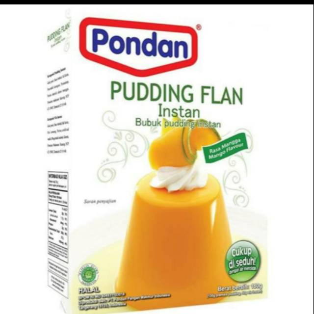 

PONDAN PUDDING FLAN MANGO 180 GRAM