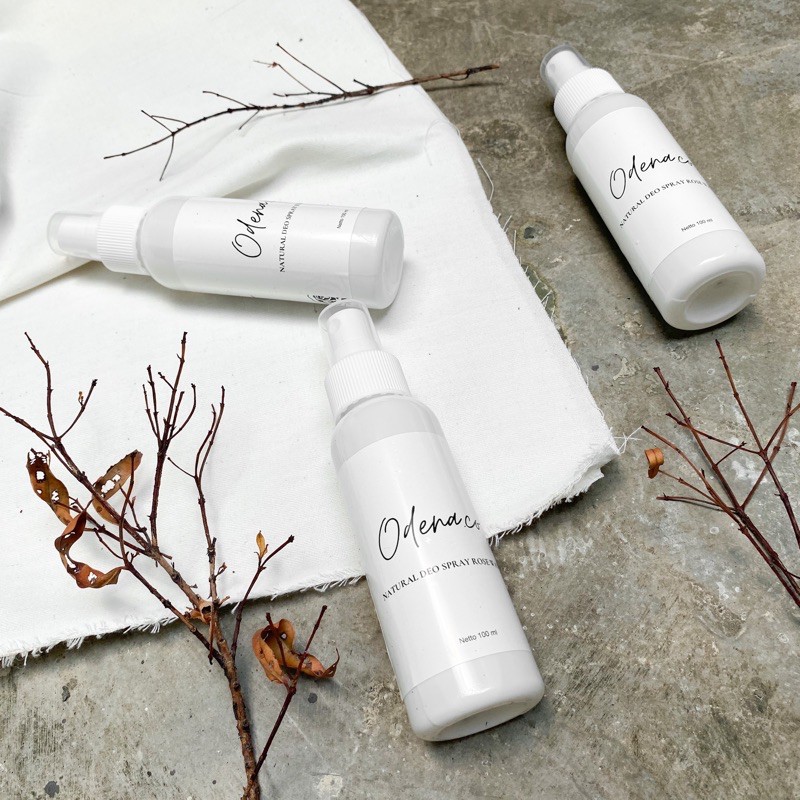 Deodoran Alami Odena 100 gr tanpa alkohol dan fragrance aman untuk