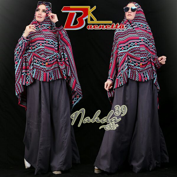 SALE   Nahda Vol 39 By Baenetta (Set Kullot + Jilbab Lengan )