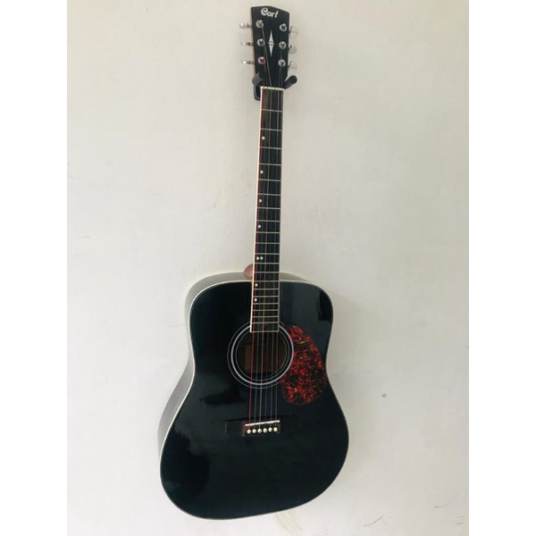 Gitar Akustik Cort ad810  original custom neck tanpa utuh tanpa sambung