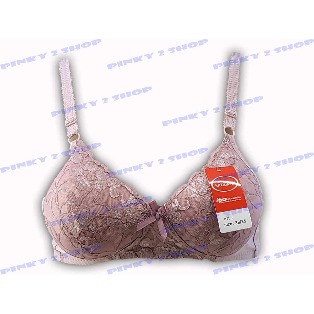 BRA BH TANPA KAWAT BUSA TIPIS SIZE 34-40