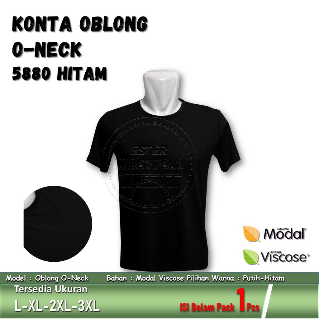 Oblong Pria O-Neck KONTA 5880 ISI-1 PCS