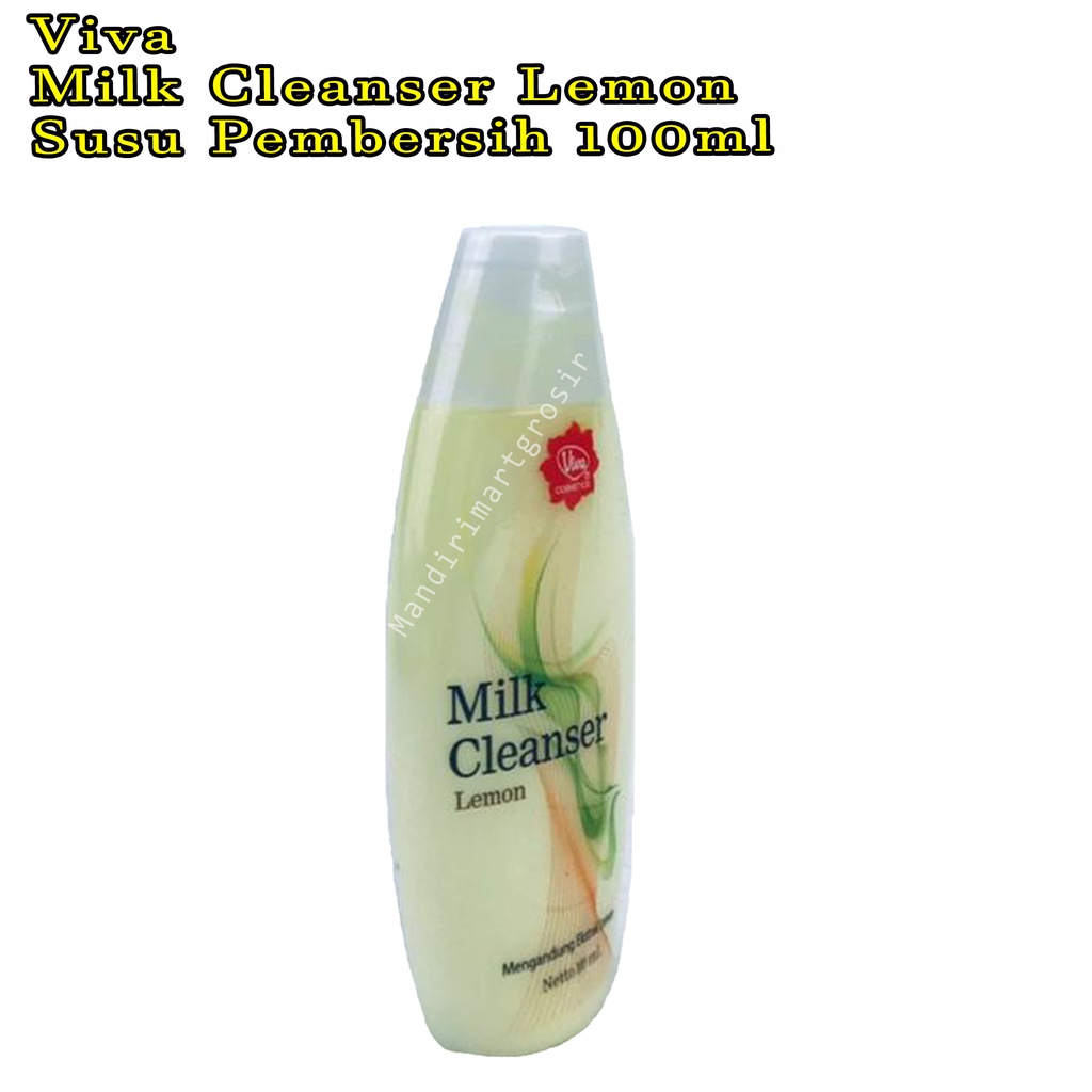 Milk Cleanser Lemon *Viva * Susu Pembersih * 100ml