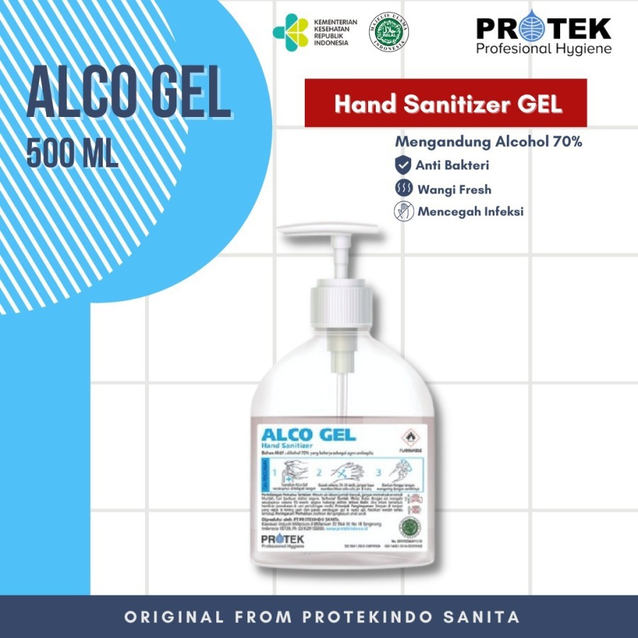 Jual Alcogel Handsanitizer 500 ML | Shopee Indonesia