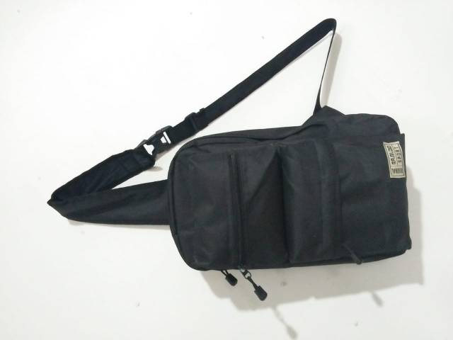 Slingbag selempang saku dua sekolah kuliah