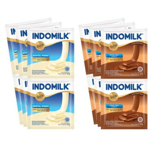 

Indomilk Susu Kental manis Sachet All variant-Per 6 Pcs