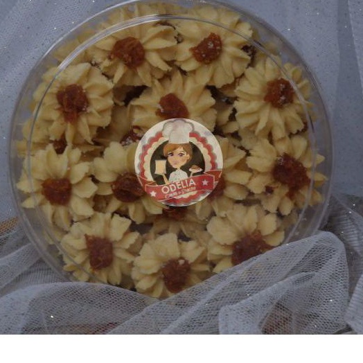 

Kue kering (Semprit bunga nanas)