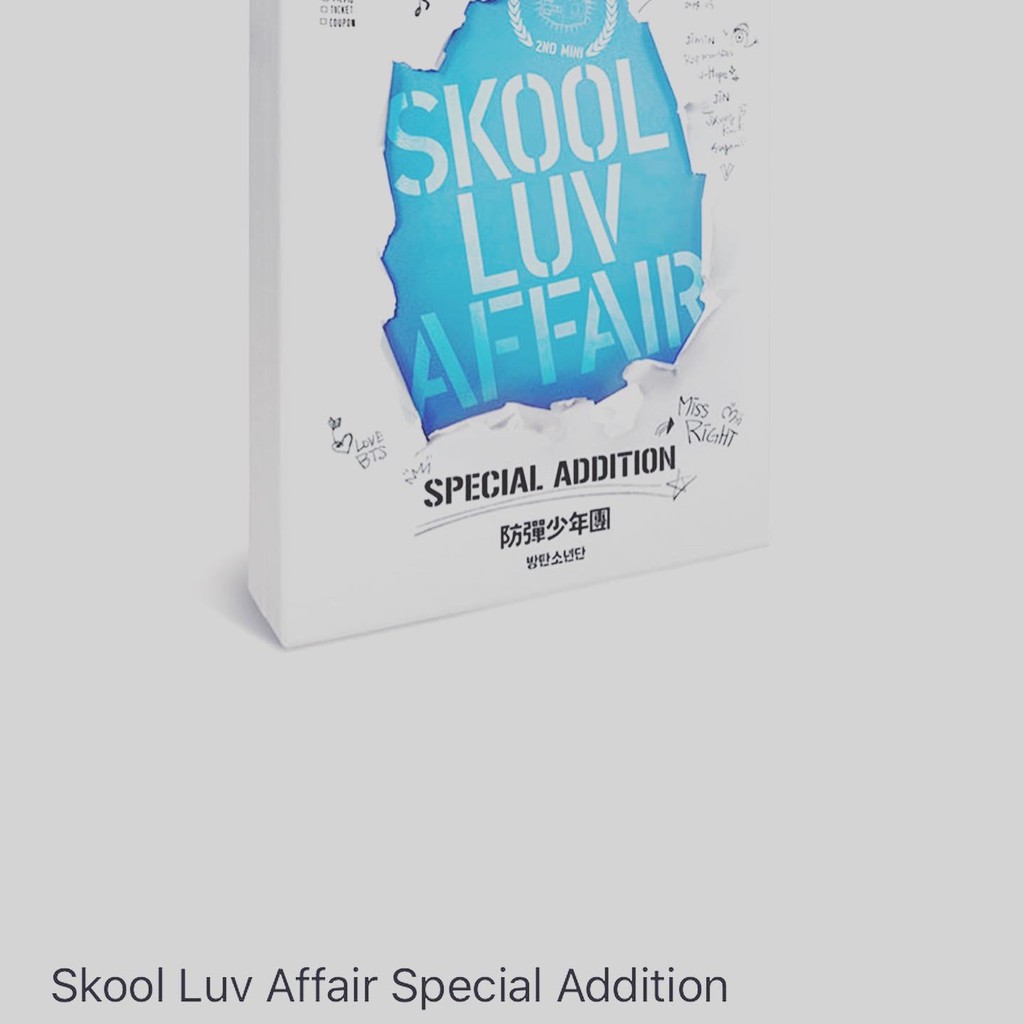 Korea Bts Skool Luv Affair Special Edition Album Only Reserve Sell Shopee Indonesia