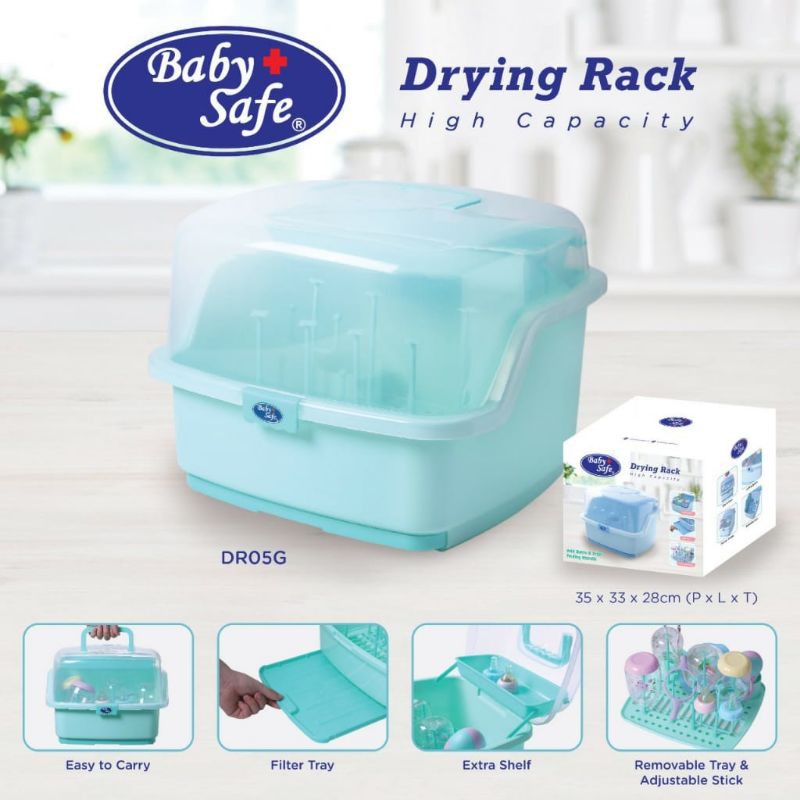 Baby Safe Drying Rack High Capacity DR05 Rak Botol