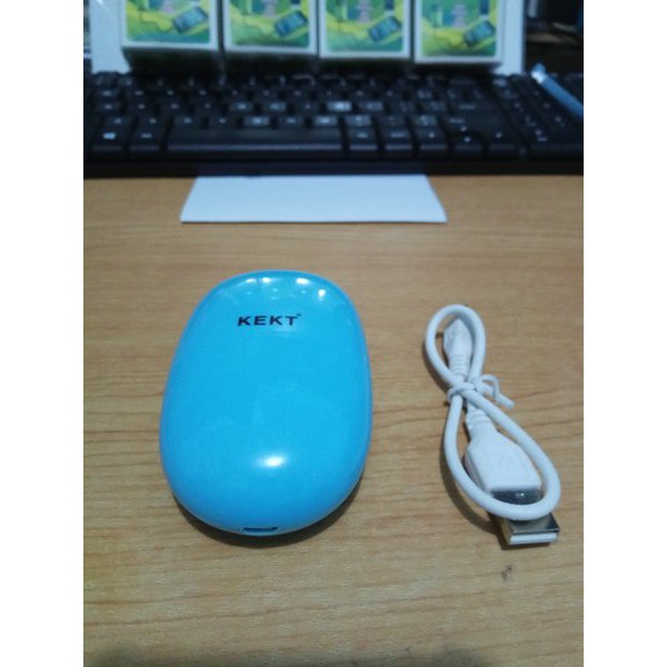 POWER BANK COLOR KEKT OVAL 6800MAH MOUSE