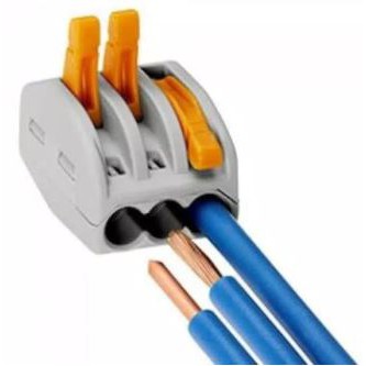 Wago 3pin Connector Konektor Kabel Listrik Terminal Block PCT-213