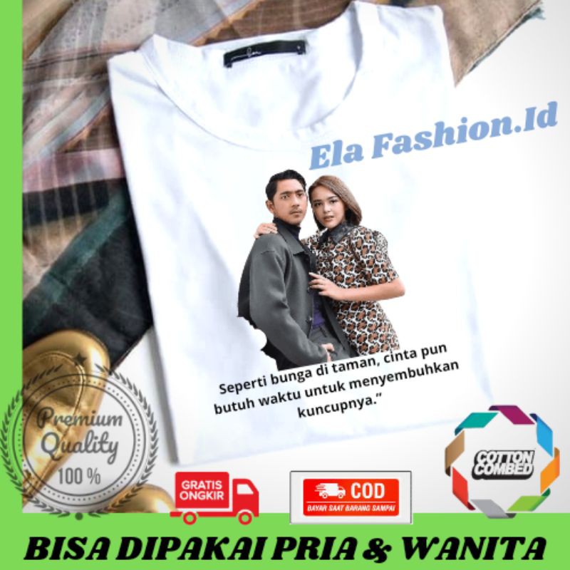 Kaos Ikatan Cinta Andin Wanita  Distro Original Premium Murah Boleh upgrade  Lengan Panjang
