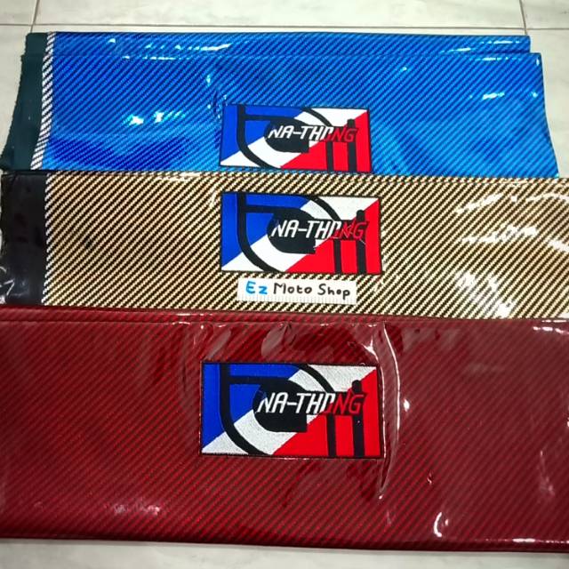 SARUNG JOK CARBON KULIT JOK CARBON NATHONG-BEAT-VARIO-MIO-FINO-SATRIA-DLL