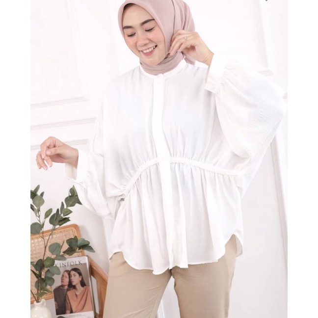 SESA BLOUSE CRINKLE / ATASAN WANITA KOREAN STYLE