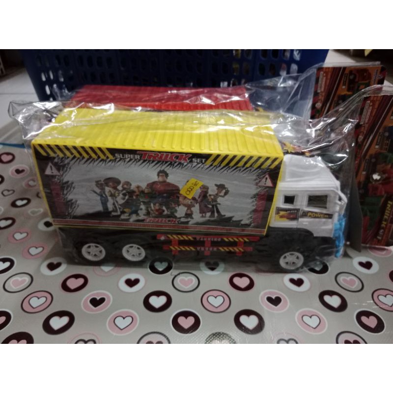 super truck set PC8027F-C/mainan anak/mobil box