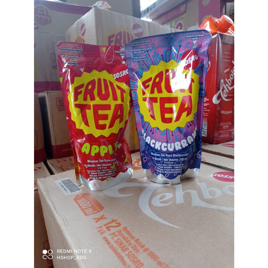 Fruittea pouch 230ml