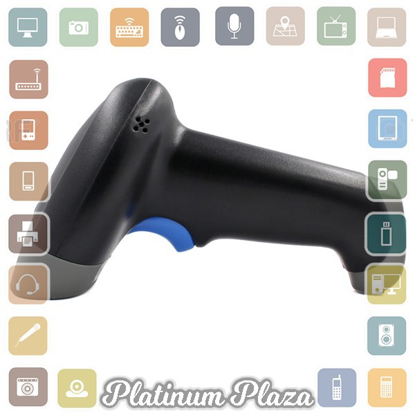 TaffWare USB Barcode Scanner 2D QR 1D - YK-MK30 - Black`MCDV45-