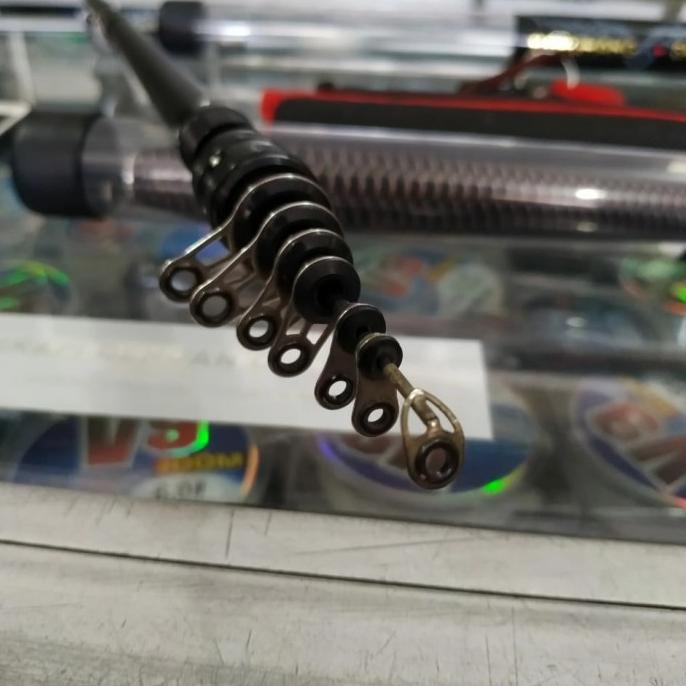 Joran Tegek Kolong Full Carbon Murni bisa di zoom Watanabe import JPG