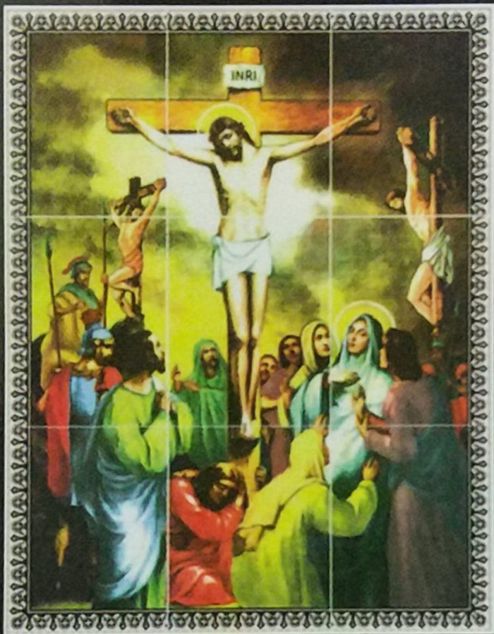 KERAMIK PANEL DINDING VIA DOLOROSA 60X75 CM