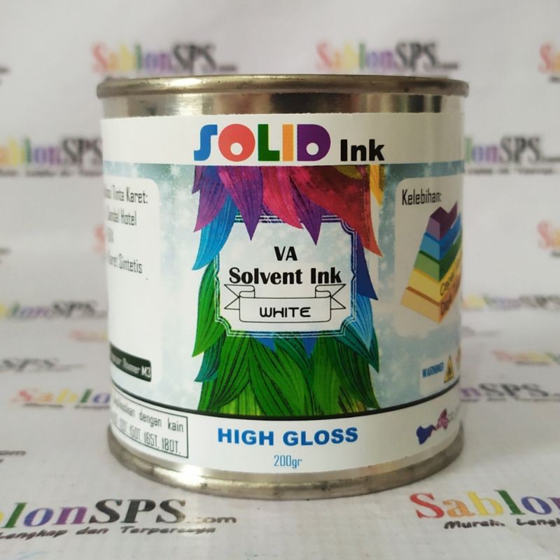 TINTA SABLON EVA BAHAN SPON SANDAL EVA WHITE PUTIH 200GR