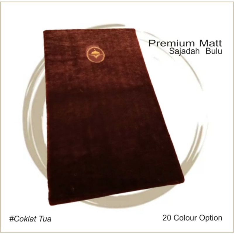 Sajadah Bulu Empuk - Sajadah Bulu tebal Premium Terlaris