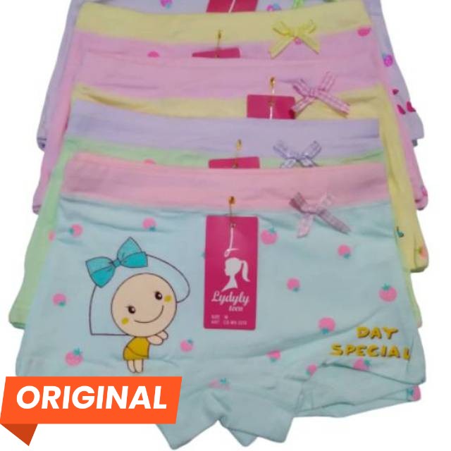 CELANA DALAM BOXER ANAK PEREMPUAN LYDYLY CD BOXER CEWEK