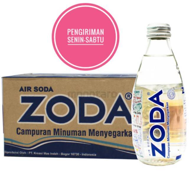 

Zoda / air soda 1karton isi 24pcs