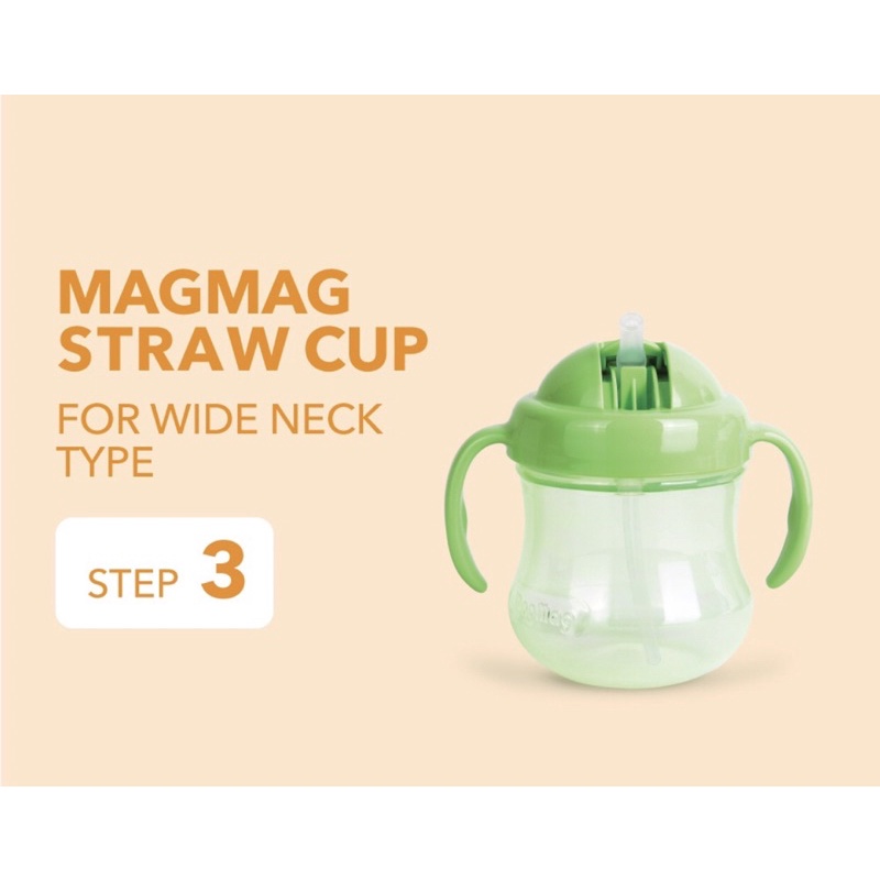 Pigeon magmag straw cup