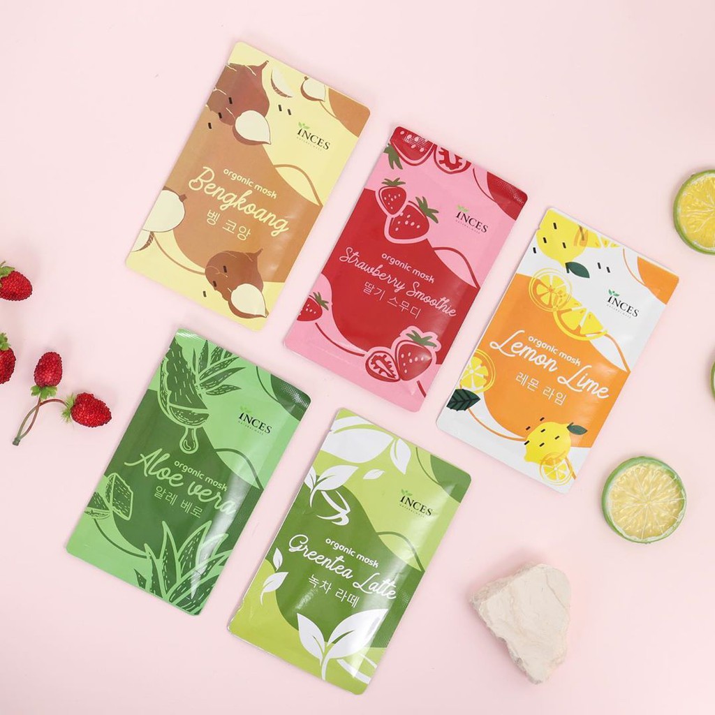 masker organik wajah by inces