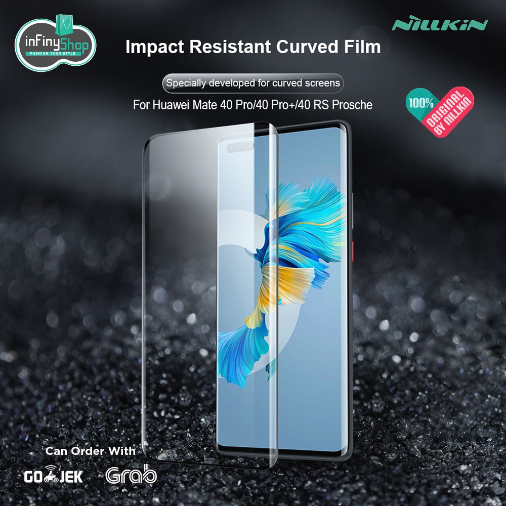 HUAWEI MATE 40 RS PORSCHE DESIGN - NILLKIN IMPACT RESISTANT CURVED FILM (2PCS)