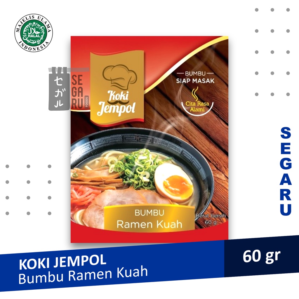 Bumbu Ramen Kuah Koki Jempol | Japanese Ramen Udon Halal