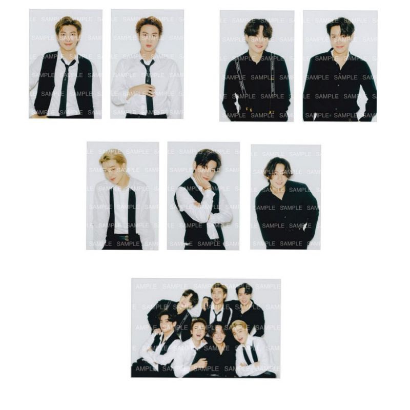 BTS POSTCARD/POSTER NYEL CONCERT SHARING ONLY