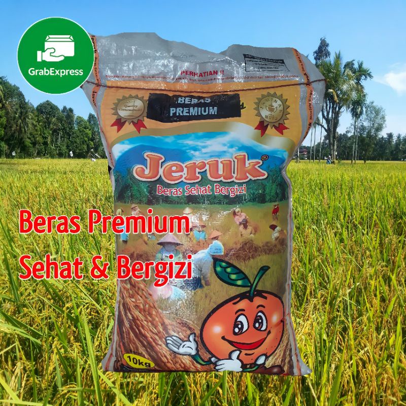 

Beras super premium cap jeruk