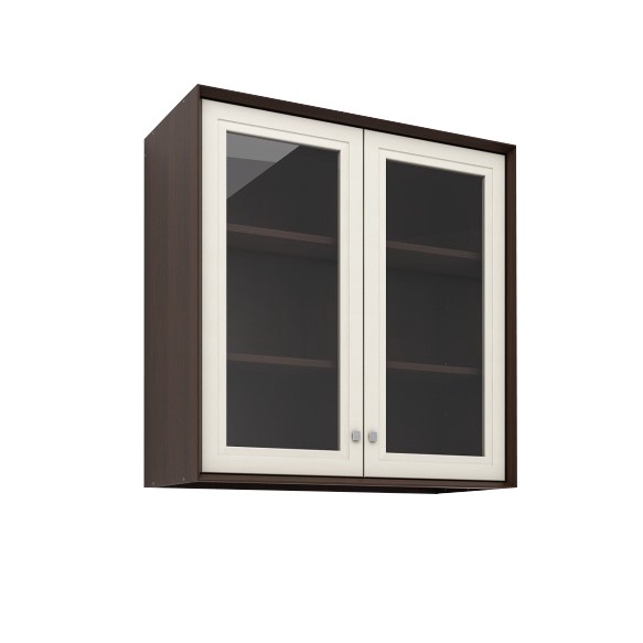 Graver Furniture Kitchen Set Atas 2 Pintu Kaca KSA 2162