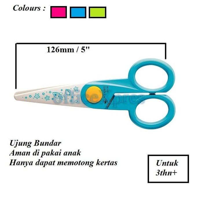 

Gunting Kecil / Gunting Kertas Anak 5" 12cm / Scissors KD50 Kangaro