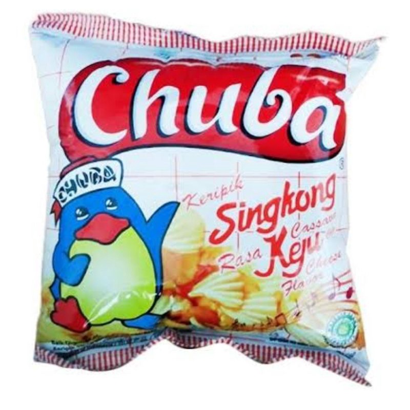 

Chuba Keripik Singkong Rasa Singkong Keju 1 Pcs