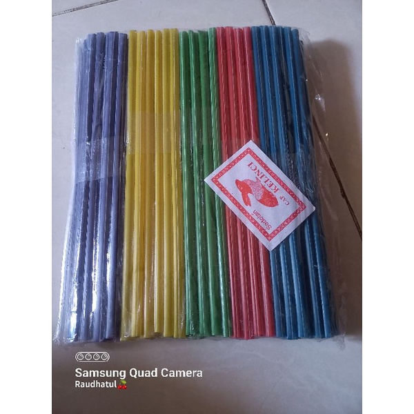 SEDOTAN PLASTIK WARNA WARNI