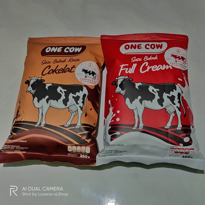 

Paket Hemat Susu sapi one cow Fullcream dan coklat 350gr x 3bks - susu bubuk - susu penggemuk badan