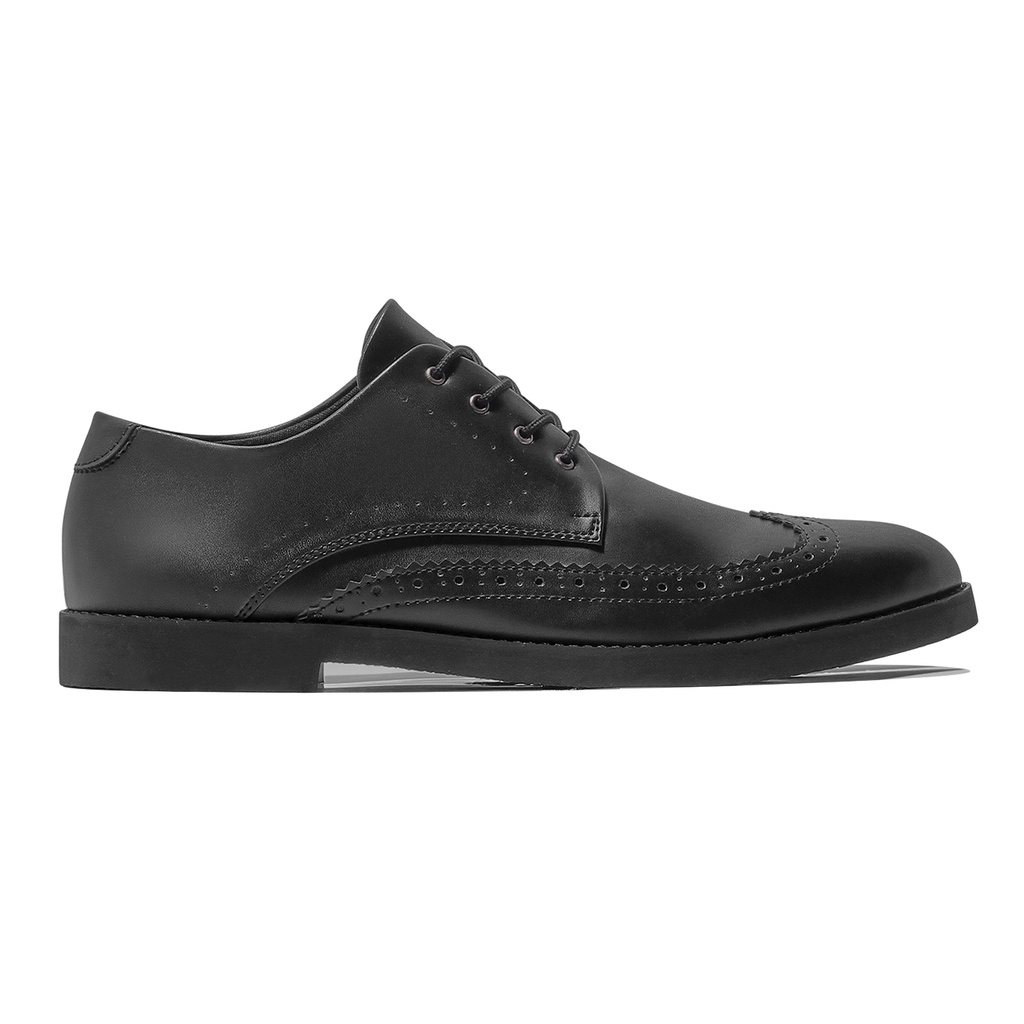 LEGACY BLACK |MNM x Lvnatica| Sepatu Pantofel Pria Formal / Kantor Derby Shoes ORIGNAL