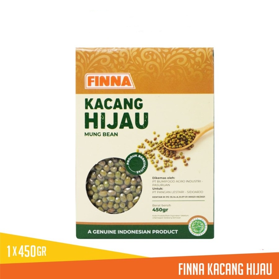 KACANG HIJAU FINNA 450GR MUNG BEAN HALAL