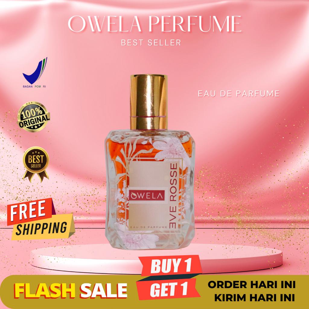 OWEL EVE ROSSE PARFUME | PARFUM BRANDED | EUD EDP PARFUM ORIGINAL | LOVABLE PARFUM WANITA | FARPUM T