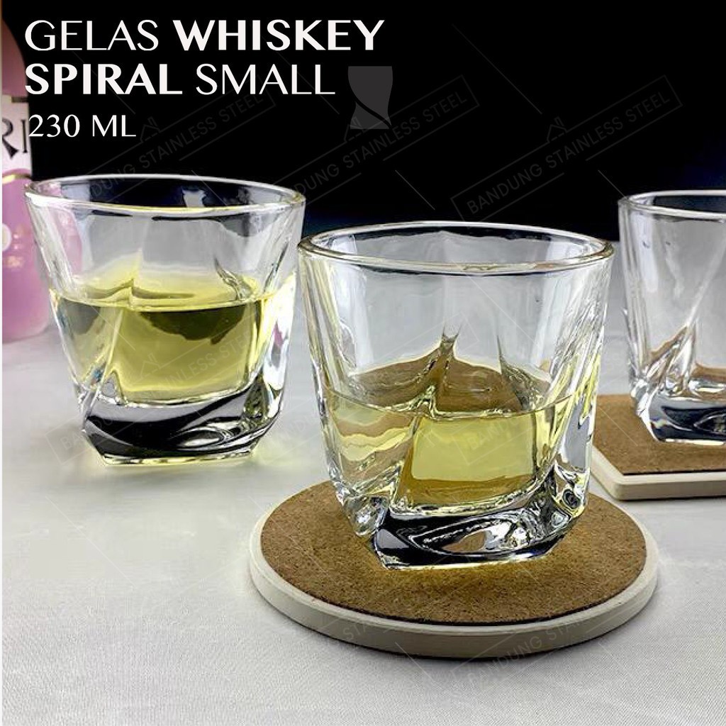 Gelas Whiskey Glass Kaca Whisky On The Rocks Air Minum beer bir vodka cangkir old fashion