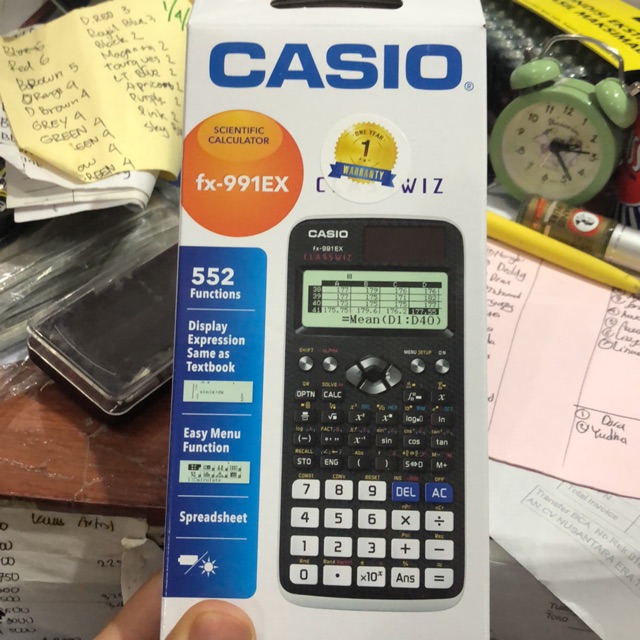 

Casio 991 ex original kalkulator sahabat utama